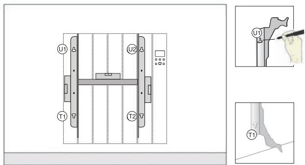EQUATION Virtuoso 2 - Fixation murale du radiateur - 26