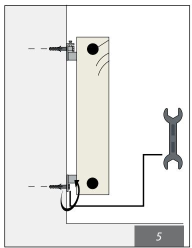 EQUATION Nesia - FIXATION MURALE DU RADIATEUR - 6