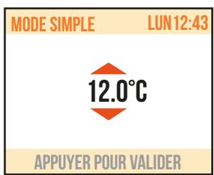 EQUATION Alidea 2 - RÉGULATION DE LA TEMPERATURE EN MODE SIMPLE. - 1