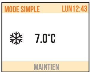 EQUATION Alidea 2 - RÉGULATION DE LA TEMPERATURE EN MODE SIMPLE. - 3