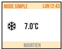 EQUATION Murano - Régulation de la temperature en mode SIMPLE. - 3
