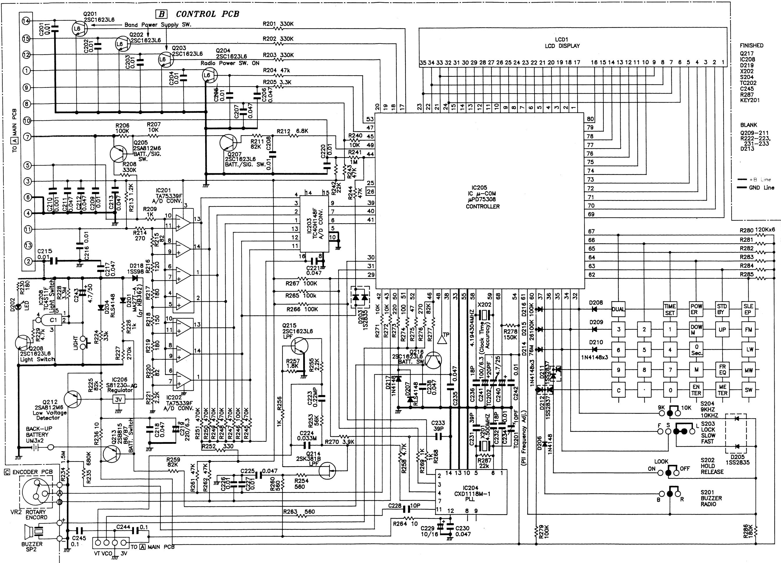 AIWA Aiwa wr-d1000 - TRANSISTORS - 16
