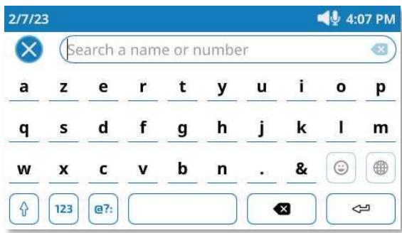 ALCATEL-LUCENT ALE-300 - Clavier virtuel (ALE-500, ALE-400) - 9