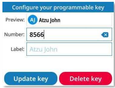 ALCATEL-LUCENT ALE-300 - Modifier ou supprimer une touche programmable - 3