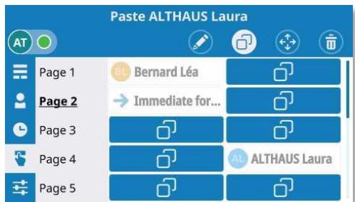 ALCATEL-LUCENT ALE-300 - Ouvrir le menu local de l'utilisateur : Touches. - 6
