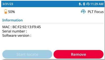 ALCATEL-LUCENT ALE-300 - Désinstaller un périphérique Bluetooth® - 8