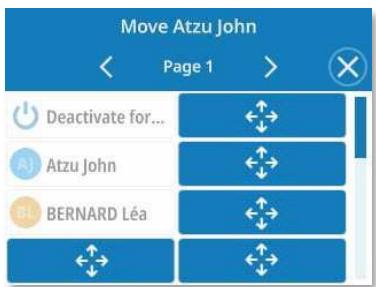 ALCATEL-LUCENT ALE-400 - Ouvrir le menu local de l'utilisateur : Touches. - 7