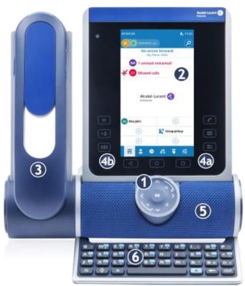 ALCATEL-LUCENT ALE-500 - ALE-500 Enterprise DeskPhone - 1