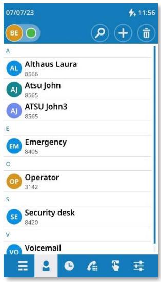 ALCATEL-LUCENT ALE-500 - Contacts - 4