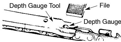 MCCULLOCH CS 420T Tronçonneuse - TO SHARPEN CHAIN: - 9