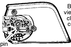 MCCULLOCH CS 420T Tronçonneuse - ATTACHING THE BAR AND CHAIN (if not already attached) - 7