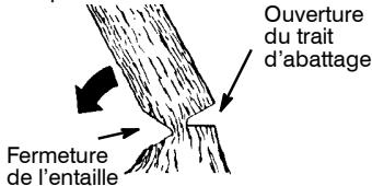 MCCULLOCH CS 420T Tronçonneuse - TRAIT D'ABATTAGE ET ABATTA-GE DE L'ARBRE - 2