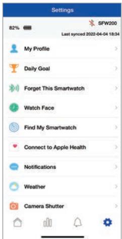 SILVERCREST MONTRE FITNESS CONNECTÉE SFW200 - SilverCrest Watch app - 1