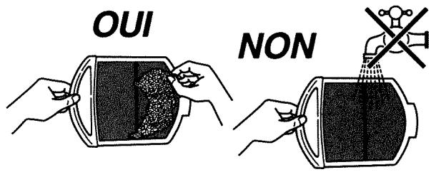 VEDETTE EG 31 CE - Pensez à nettoyer mon filtré à chaque utilisation - 2