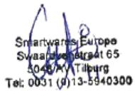 TRISTAR Tristar BW-4780 Couverture électrique - SIGNED FOR AND ON BEHALF OF: - 1