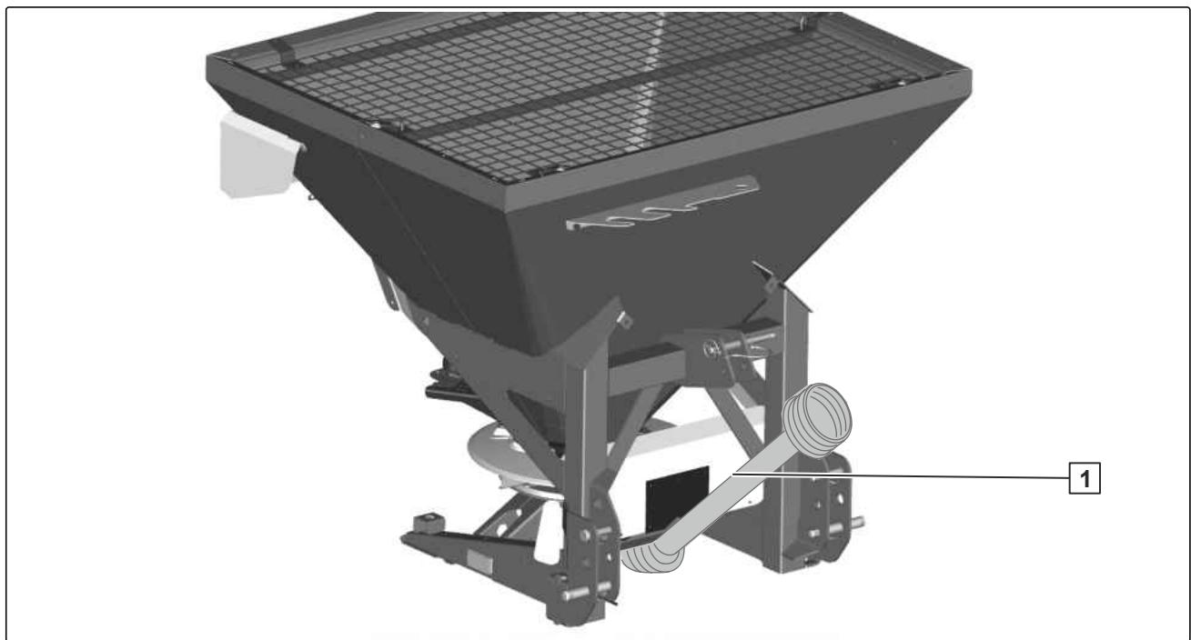 AMAZONE E+S 301 - Aperçu des points de lubricification - 1