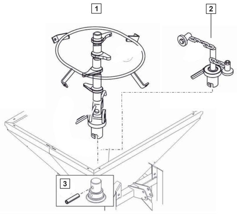 AMAZONE E+S 751 - Organe agitateur - 1