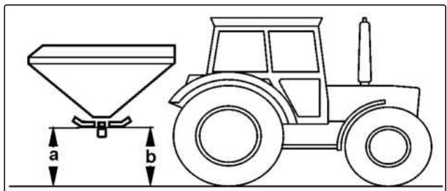 AMAZONE E+S 301 Hydro - Réglage de la hauteur d'attelage - 1