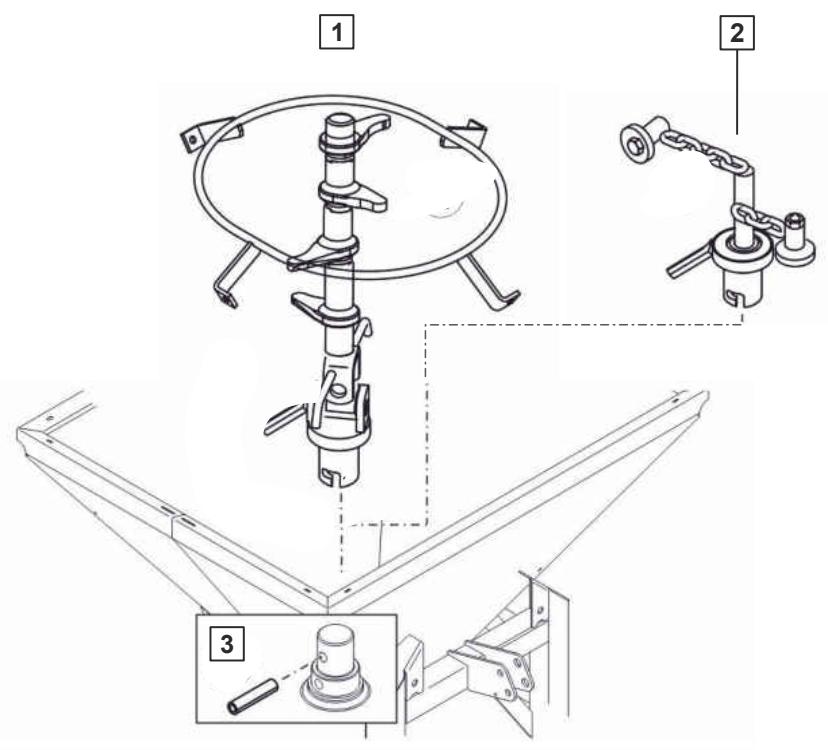 AMAZONE E+S 301 Hydro - Organe agitateur - 1