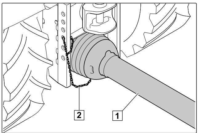 AMAZONE E+S 301 Hydro - Accoupler les flexibles hydrauliques - 1
