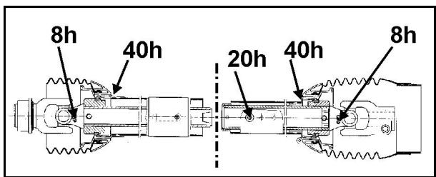 AMAZONE UG 3000 Super - L'arbre à cardan - 1