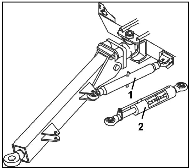 AMAZONE UG 3000 Special - Timon pour chape d'attelage et pour barre d'attelage - 1