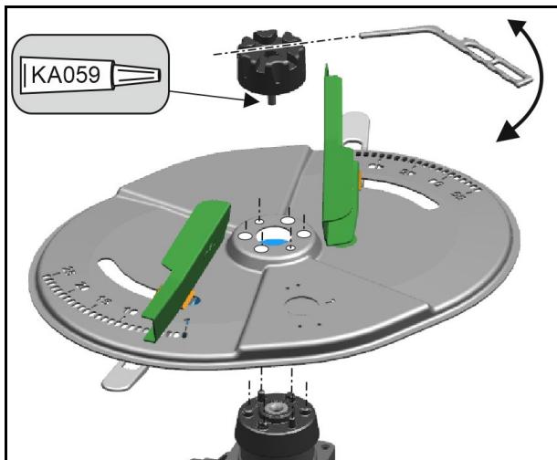 AMAZONE ZA-V Easy - Remplacement des disques d'épandage - 1