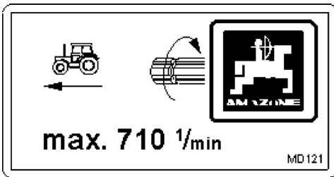 AMAZONE ZA-V Control - MD 121 - 1