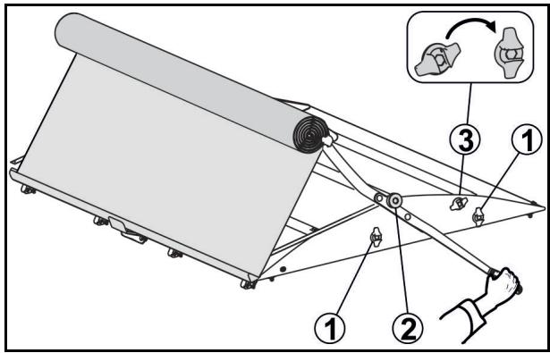 AMAZONE ZA-V Hydro - Bâche (option) - 2