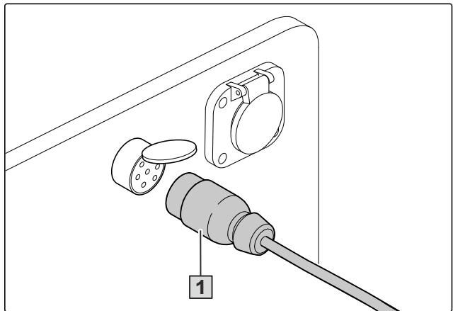 AMAZONE Tyrok 400 - Débrancher l'alimentation en tension - 1