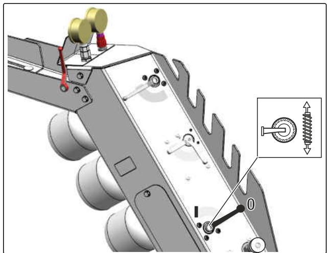 AMAZONE Tyrok 400 - Mise en circuit de la suspension du chassinis - 1