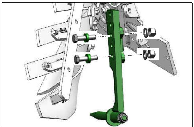 AMAZONE Tyrok 400 - Demonter le pic sous-soleur - 1