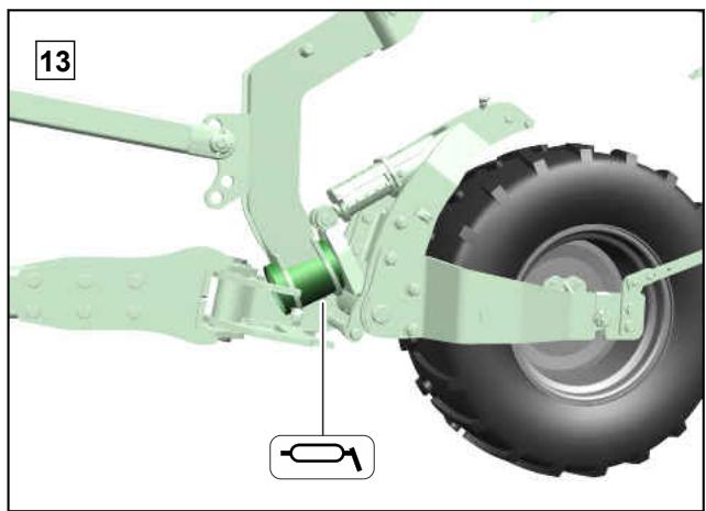 AMAZONE Tyrok 400 - toutes les 10 heures de service - 16