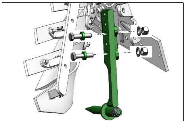 AMAZONE Tyrok 400 - Demonter le pic sous-soleur - 1