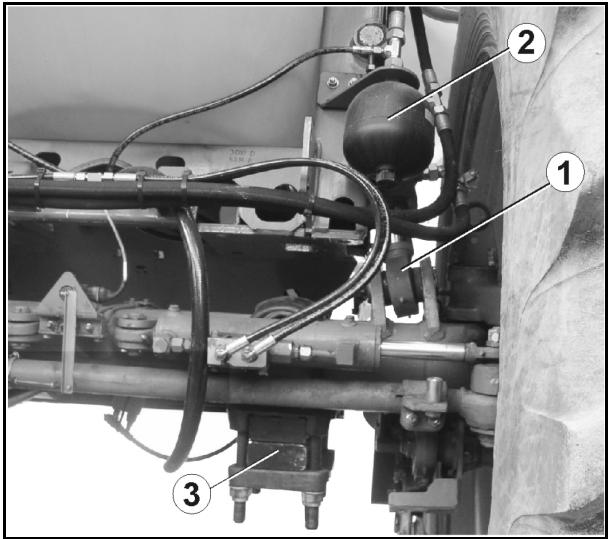 AMAZONE Tyrok 400 V - Suspension hydropneumatique (option) - 2
