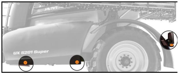 AMAZONE Tyrok 400 V - Equipements pour les déplacements sur route - 2