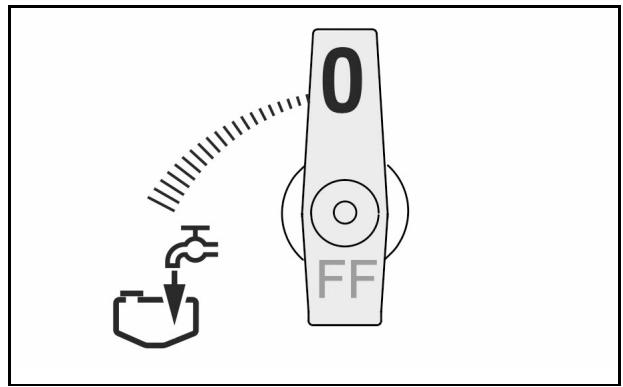 AMAZONE Tyrok 400 V - Robinet sélecteur raccord de remplissage réservoir de liquide de pulvérisation (FF) - 5