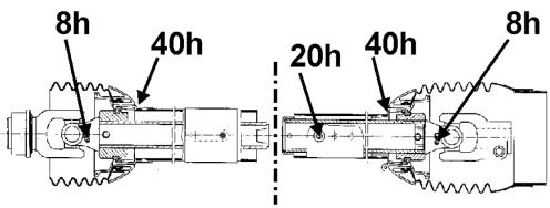 AMAZONE Tyrok 400 V - Consignes de lubrification - 6