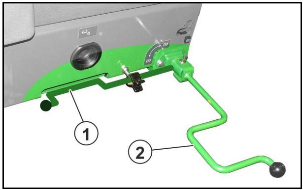 AMAZONE Tyrok 400 V - Ajuster le système hydraulique de freinage à deux conduites à l'état de chargement - 2