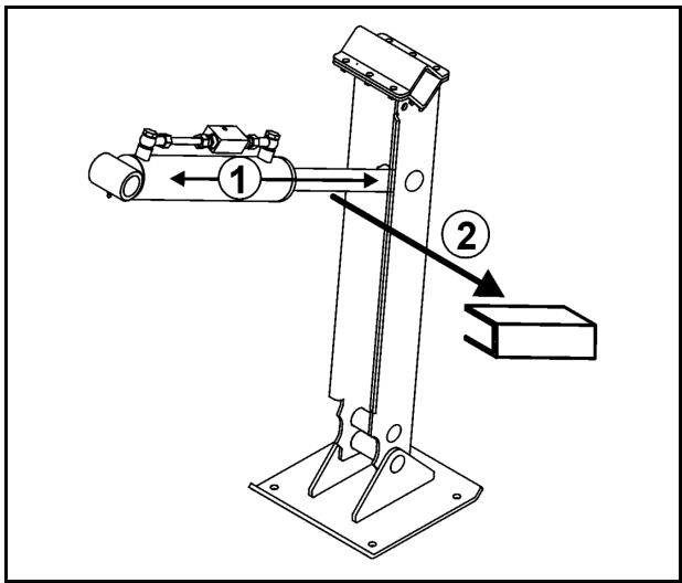 AMAZONE Tyrok 400 V - Sécurité au transport de la béquille hydraulique - 2