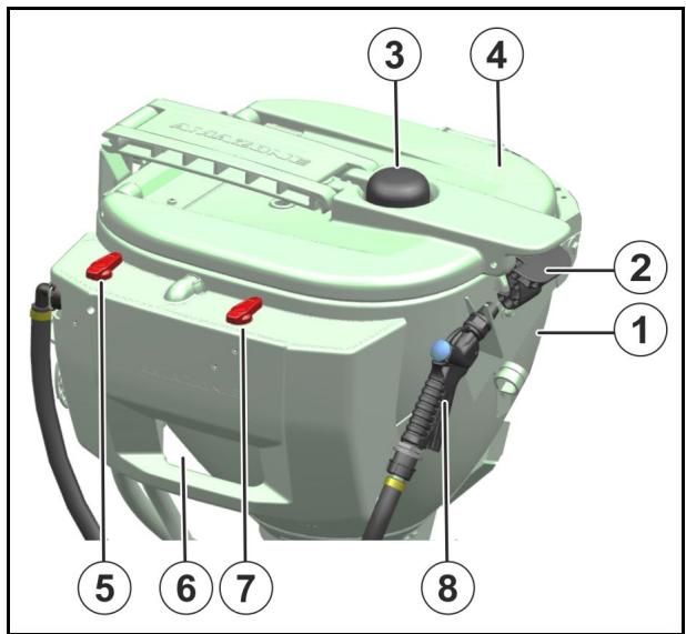 AMAZONE Tyrok 400 V - Cuve d'incorporation - 1