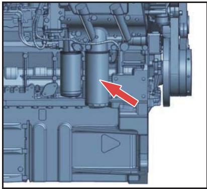 AMAZONE TCD 7.8 L6 - Remplacer le filtré amovible d'huile de lubrification - 3