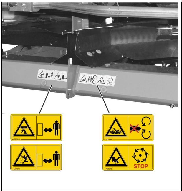 AMAZONE ZA-TS Tronic - Pictogrammes d'advertissement - 2