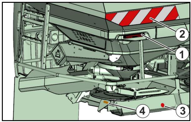 AMAZONE ZA-TS Hydro - Système d'éclairage arrière - 1
