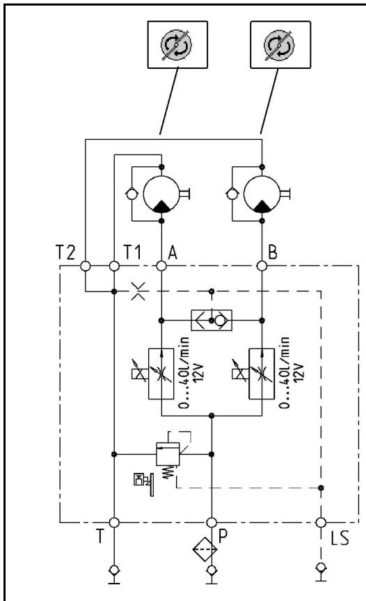 AMAZONE ZA-TS Hydro - Schéma hydraulique - 1