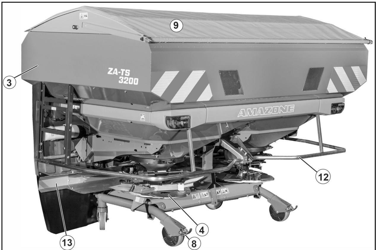 AMAZONE ZA-TS Profis Hydro - Présentation des ensembles - 1