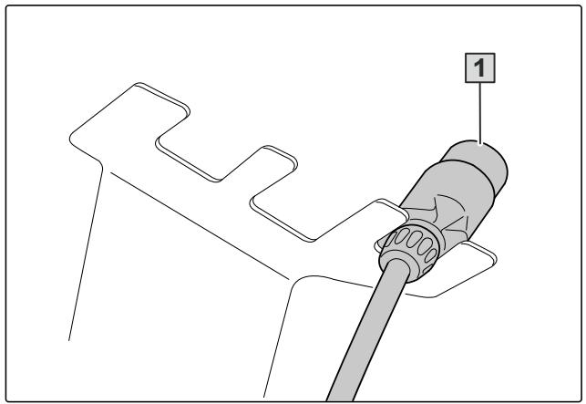 AMAZONE Primera DMC 3000 - Débrancher l'alimentation en tension - 2