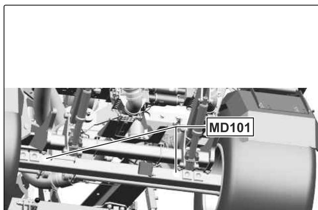 AMAZONE Primera DMC 3000 - Positions des pictogrammes d'advertissement - 8