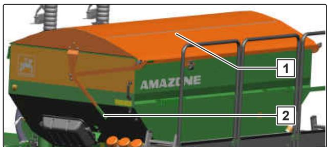 AMAZONE Primera DMC 3000 - Trémie - 2