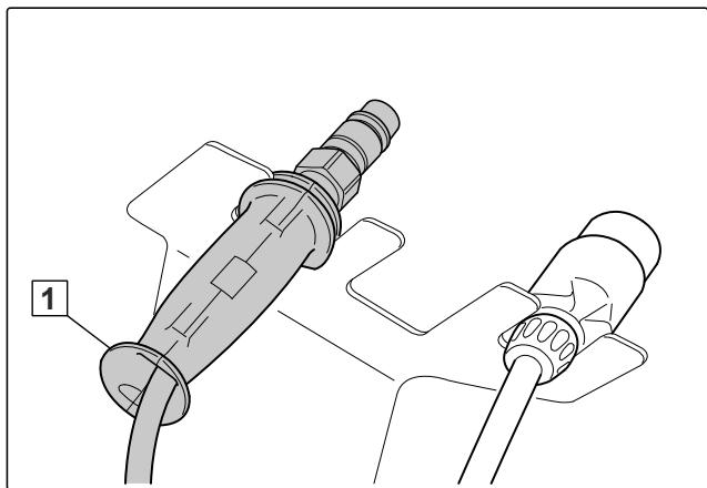 AMAZONE Primera DMC 3000 - Découpler les flexibles hydrauliques - 2